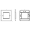 Knightsbridge 2G Modular Faceplate