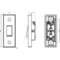 Knightsbridge 10AX 1G 2-way Architrave Switch