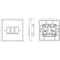 Knightsbridge 10AX 3G 2-way Switch