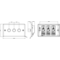 Knightsbridge 3G 2-way 10-200W 5-150W LED Intelligent dimmer - Polished Chrome