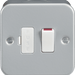 Knightsbridge Metal Clad 13A Switched Fused Spur Unit with Neon