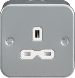 Knightsbridge 13A 1G Unswitched Socket