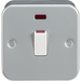 Knightsbridge Metal Clad 20A 1G DP Switch