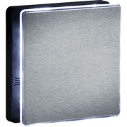 Knightsbridge 10AX Fan Isolator Switch - Brushed Chrome