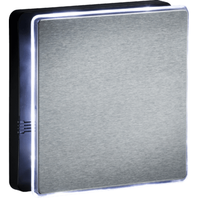 Knightsbridge 10AX Fan Isolator Switch - Brushed Chrome