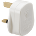 Knightsbridge 13A Plug Top with 5A Fuse - White