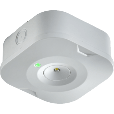 Knightsbridge 230V 3W LED Surface Emergency Downlight