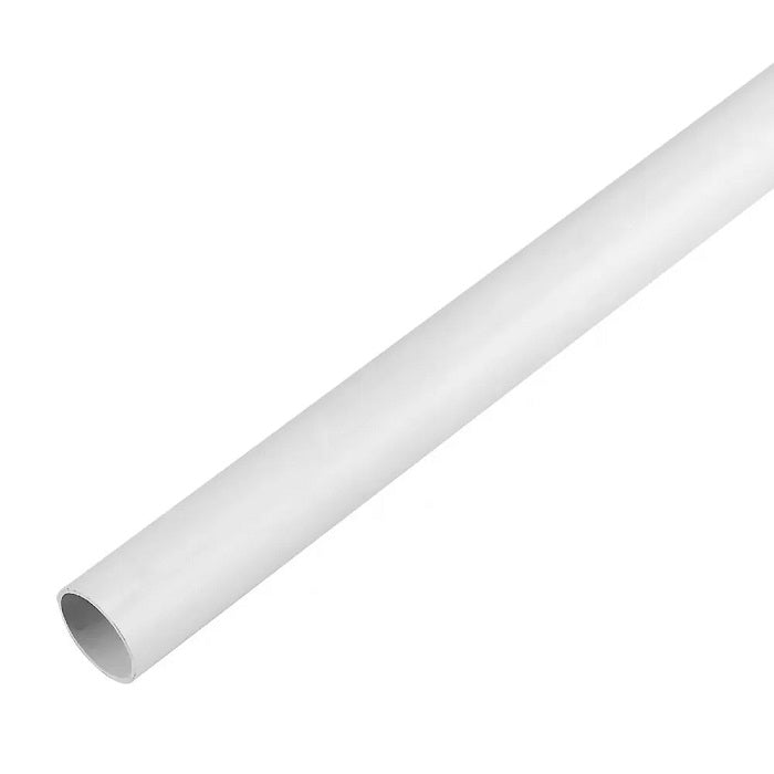 Aquaflow 40mm X 3m Single Socket Waste Pipe - White