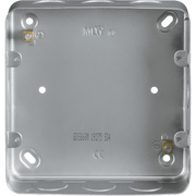 Knightsbridge Metal Clad 2G Back Box