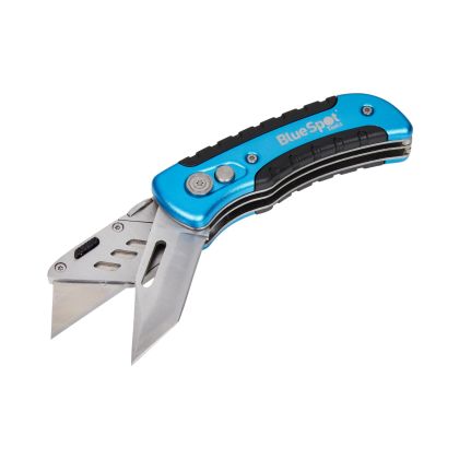 Blue Spot Double Blade Locking Utility Knife