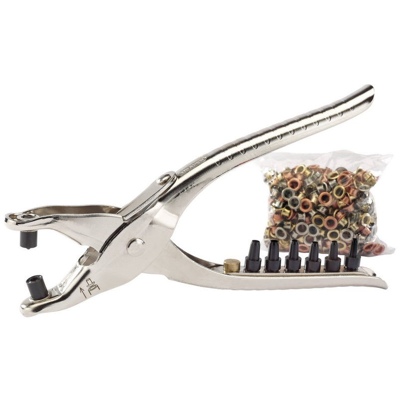 Draper Interchangeable Hole Punch and Eyelet Pliers, 210mm