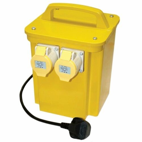 Brackenheath Briticent 3.3kVA Portable Site Transformer 230V to 110V - 2x 16A Sockets 3300/2/B