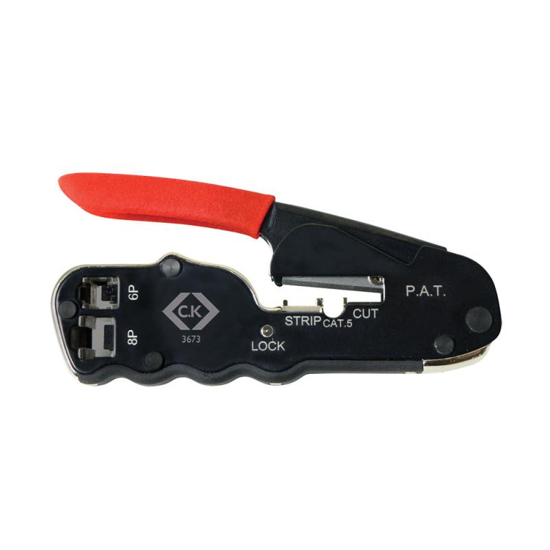 C.K T3673 compact crimper for modular plugs