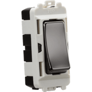 Knightsbridge 20AX 2 Way SP Grid Module - Matt Black