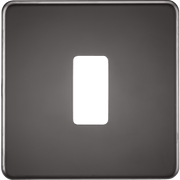 Knightsbridge 20AX 2 Way SP Grid Module - Matt Black