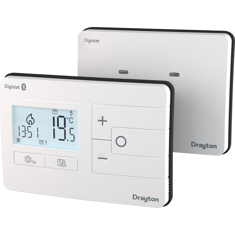 Drayton RF902 Digistat Dual Channel RF Programmable Thermostat