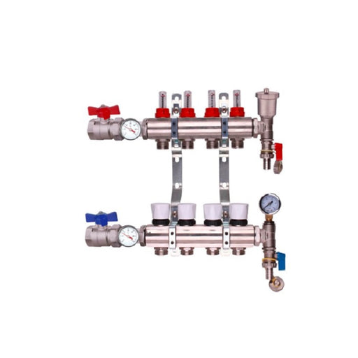 KeyPlumb 4 Port Manifold Underfloor Heating