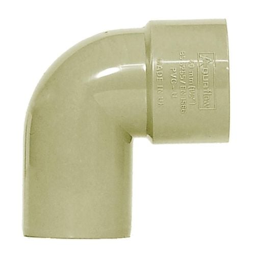 Aquaflow SWG9001 grey 32mm 90-degree waste spigot bend
