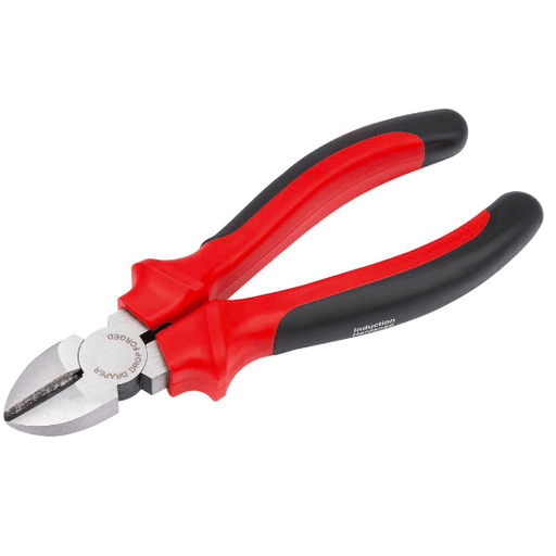 Draper Redline Heavy Duty Diagonal Side Cutter With Soft Grip Handles 180mm