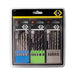 C.K Combination Drill Bit Set - Masonry, Metal and Wood Drill Bit Set - Set of 16pcs