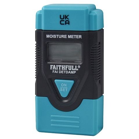 Faithfull Damp and Moisture Meter LCD Display