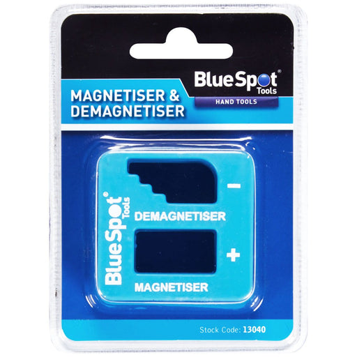 BlueSpot Screwdriver and Small Tool Magnetiser & Demagnetiser, Blue