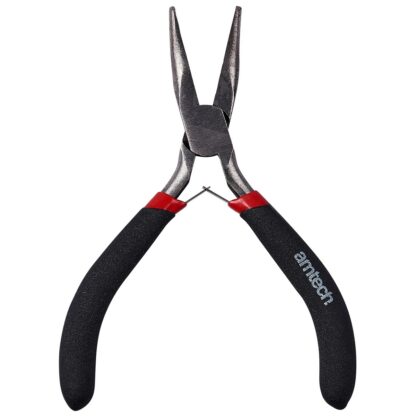 Amtech Mini Bent Nose Plier With Spring