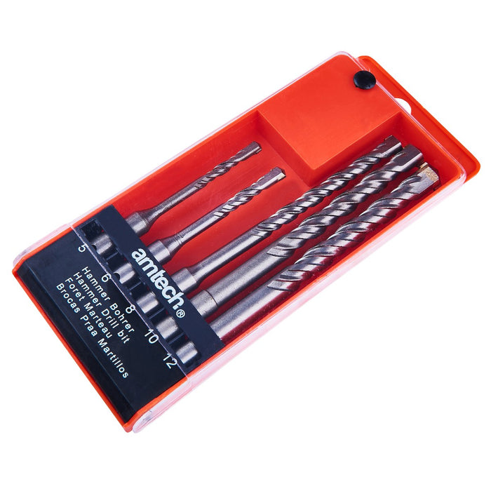 Am-tech 5pc SDS drill bit set