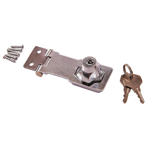 Am-Tech 75mm 3″ self locking hasp