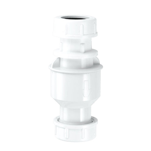 McAlpine 19/23mm In-Line Vertical Non-Return Valve