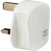 Knightsbridge 13A Rough Use Plug Top - Black
