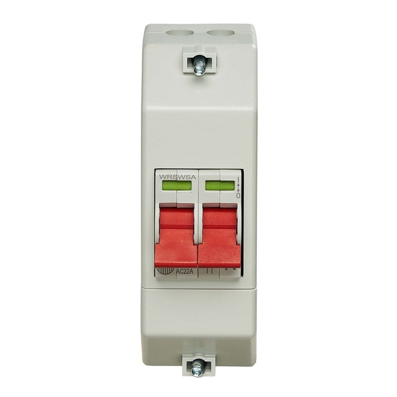 Wylex REC2S 100A Double Pole Isolator Switch with Enclosure