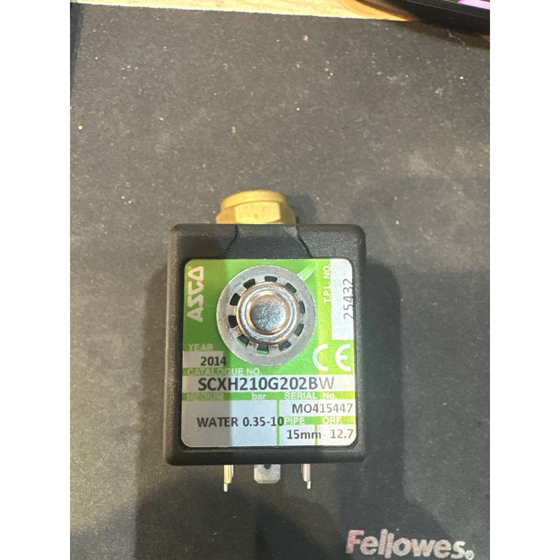 ASCO 2-Port Solenoid Valve 15mm Compression — SCXH210G202BW 6V DC WRAS Approved