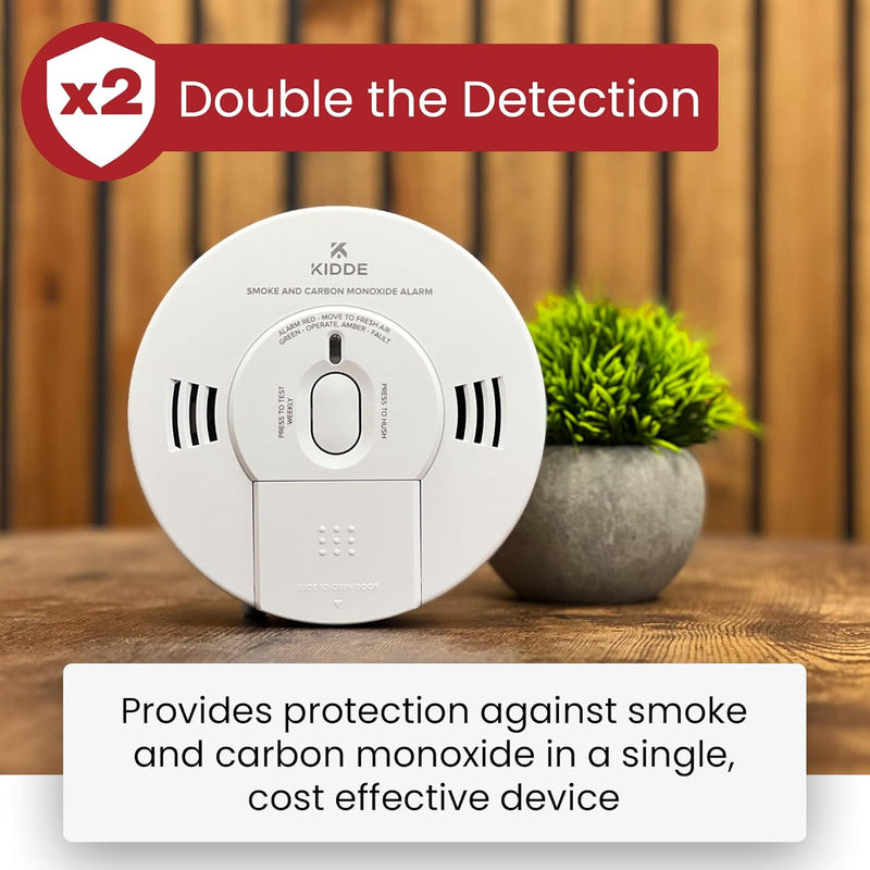 Kidde 10SCO Combination Smoke & Carbon Monoxide Alarm with Voice Notification