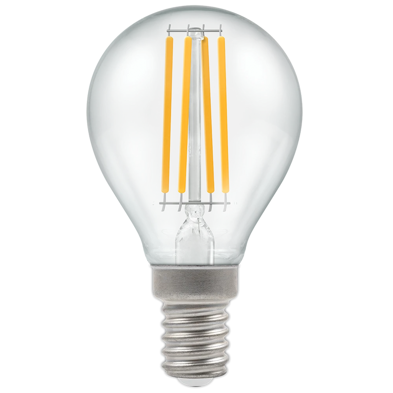 LED ROUND FILAMENT CLEAR DIM 5W 2700K
