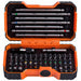 Bahco BAH59S54BC 59/S54BC Colour Coded Bit Set, 54pc