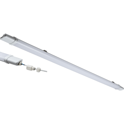 Knightsbridge Torlaneco Fast Fix 230V IP65 2FT 720mm 18W LED Batten - 4000K