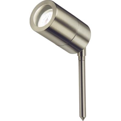 Knightsbridge 230V IP65 GU10 Ground Spike - Black