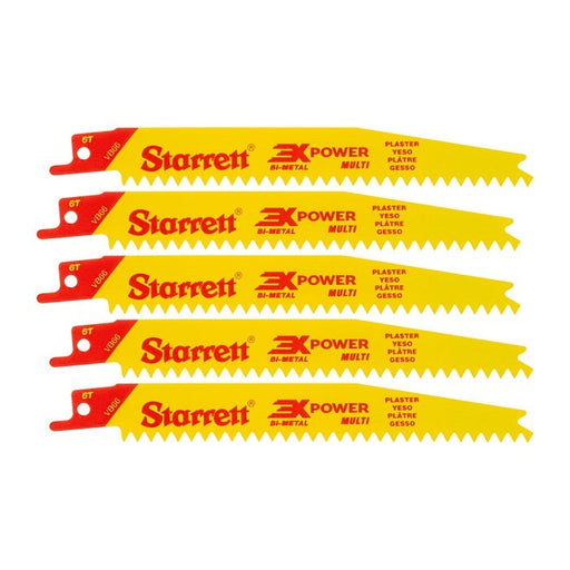 Starrett Bi-Metal Reciprocating Blade 152mm 6V