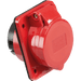 Knightsbridge 415V IP44 16A Plug 3P+N+E - Red