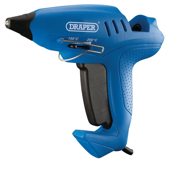 Draper 230V Glue Gun Vari-Heat 400W with 6 Glue Sticks UK