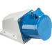 Knightsbridge 240V IP44 32A Connector 2P+E - Blue