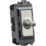 Knightsbridge 20AX intermediate module - Brushed Chrome