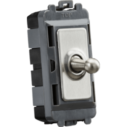 Knightsbridge 20AX intermediate module - Brushed Chrome