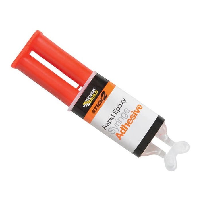 Everbuild Stick 2 Rapid Epoxy Syringe A+B