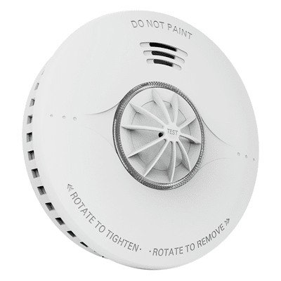 Heat Alarm With 10 Year Battery Operated - Radio frequency inter-connected