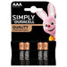 DURACELL AAA Battery 4Pc