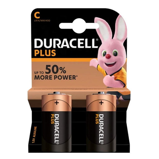 DURACELL Plus Battery C 1.5V X2