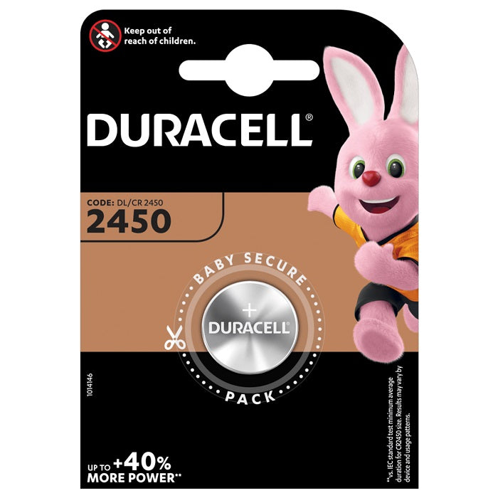 DURACELL 2450 Lithium Battery 3V