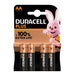 Duracell Plus Power AA Battery 4pk